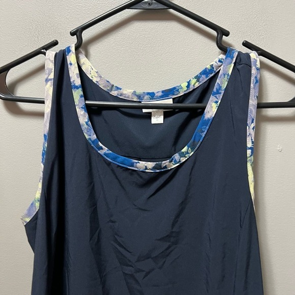 J. Jill Fit On The‎ Go Racer Back dress size xs navy - Picture 2 of 5